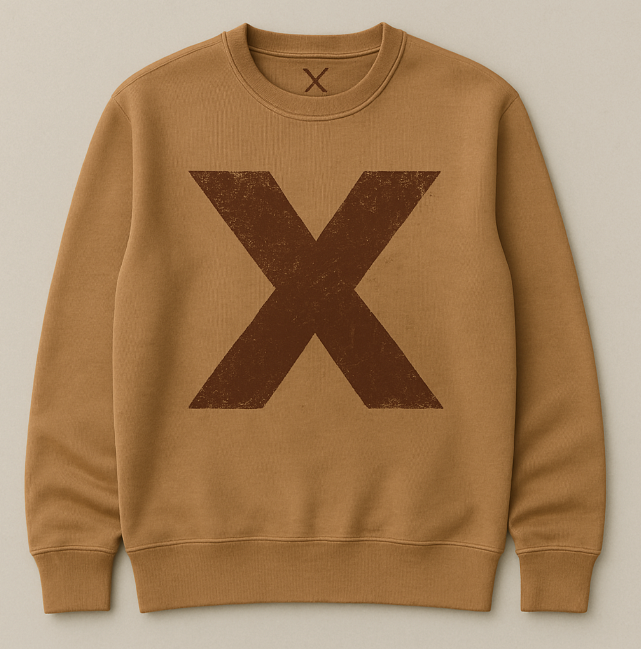 X-Essence Light Brown Sweatshirt