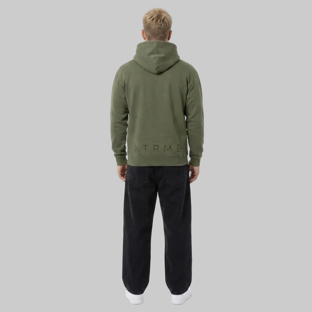 No Risk No Story Hoodie – Military Green (Men)