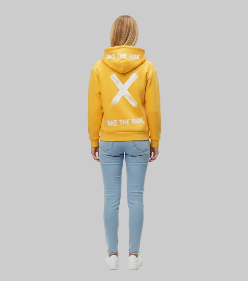 Take The Risk Hoodie – Yellow