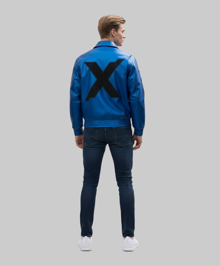 XTRME Royal Blue Racer Jacket — Men’s Edition