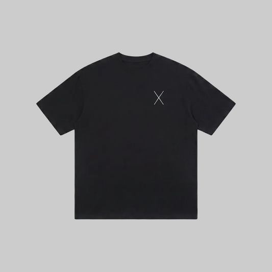 Signature Brush X T-Shirt – Black (Men)