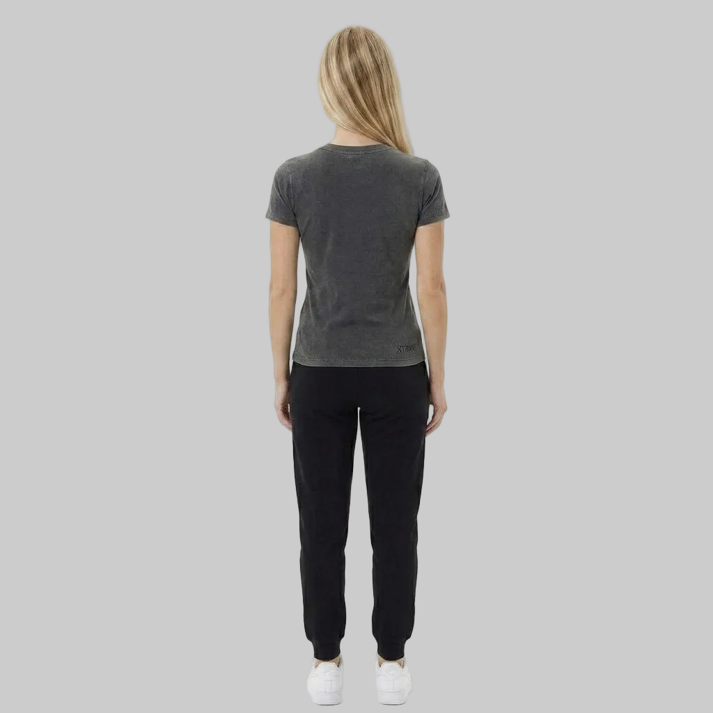 Utility Zip X T-Shirt – Charcoal Grey (Women)