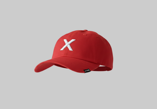 XTRME Red Cap — White X Edition