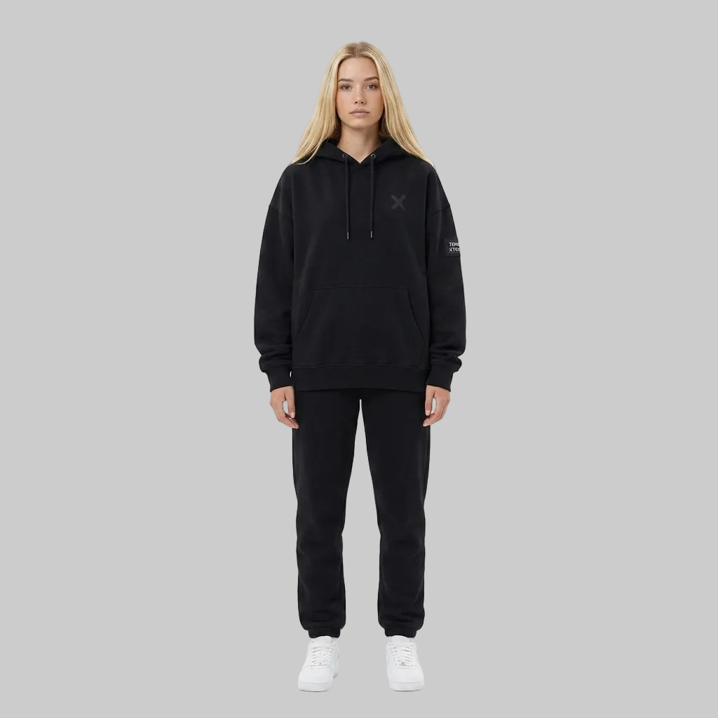Shadow Label Hoodie – Black (Women)