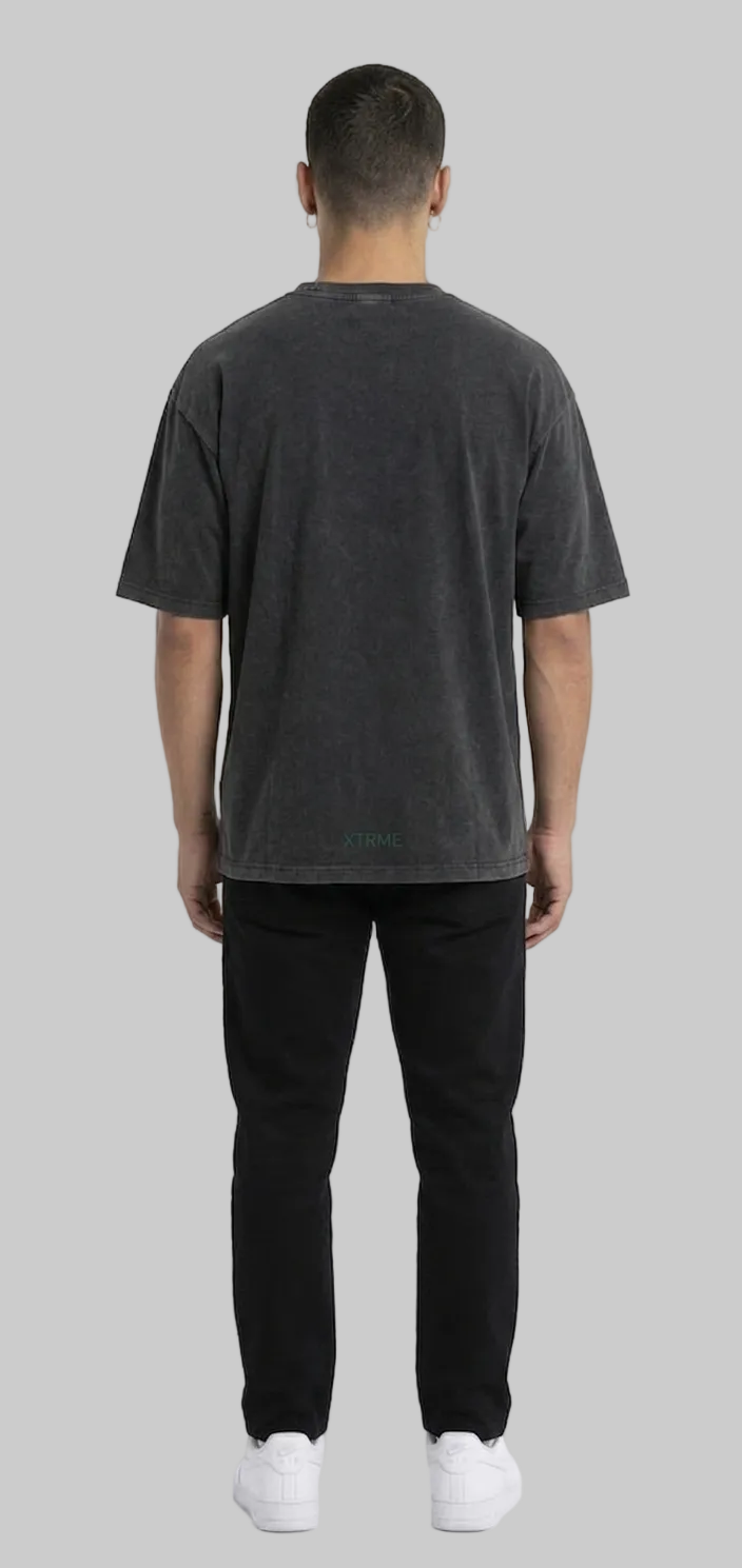 Mini Brush X T-Shirt – Charcoal Grey (Men)