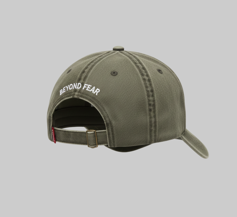 Denim Cap – Military Green