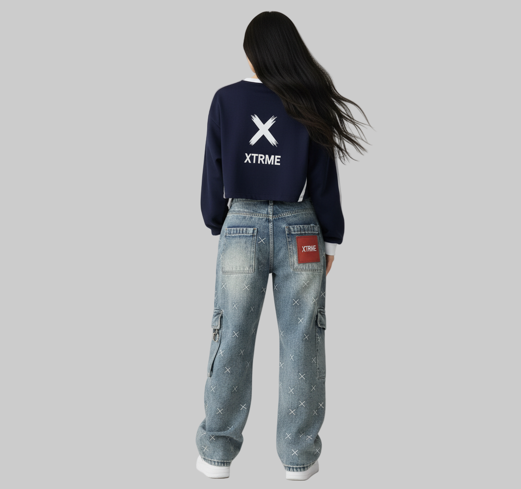 Light Cargo Pants - azul
