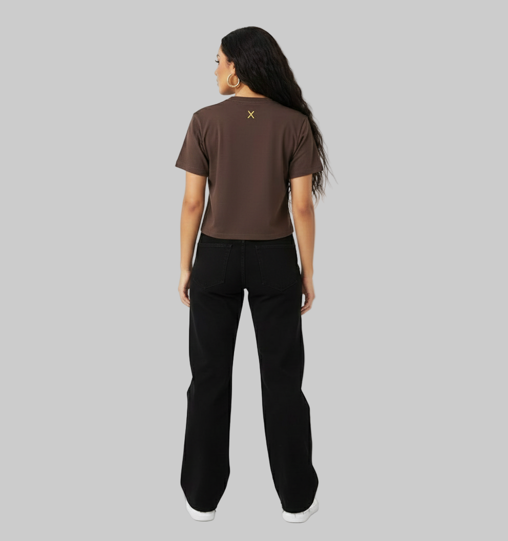 Take The Risk Tee – Brown