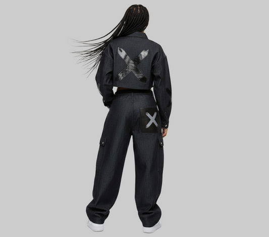 XTRME Black Denim Utility Set — Women’s Edition