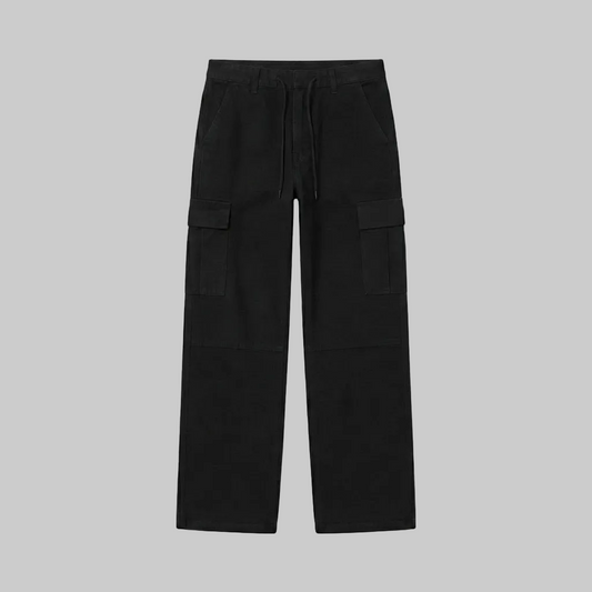 Flared Denim Jeans – Black (Women)