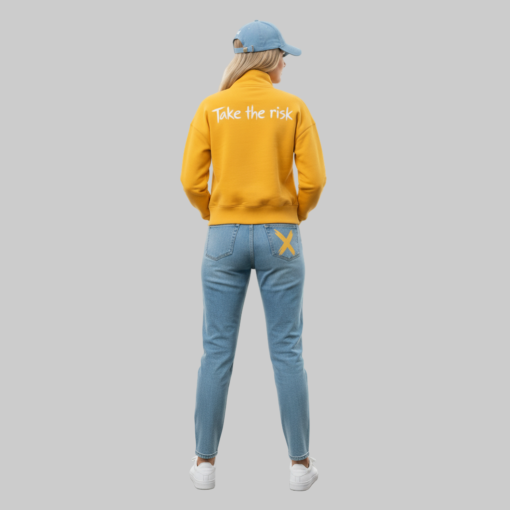 XTRME Light Blue “Take the Risk” Jeans — Women’s Edition