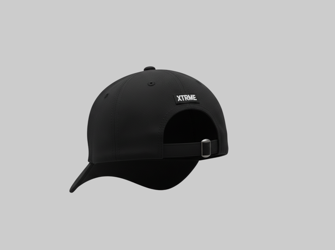 XTRME Red Mark Black Cap