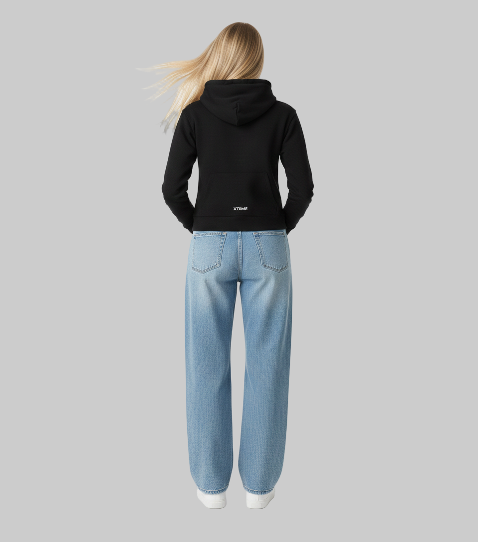 Street X Hoodie – Black