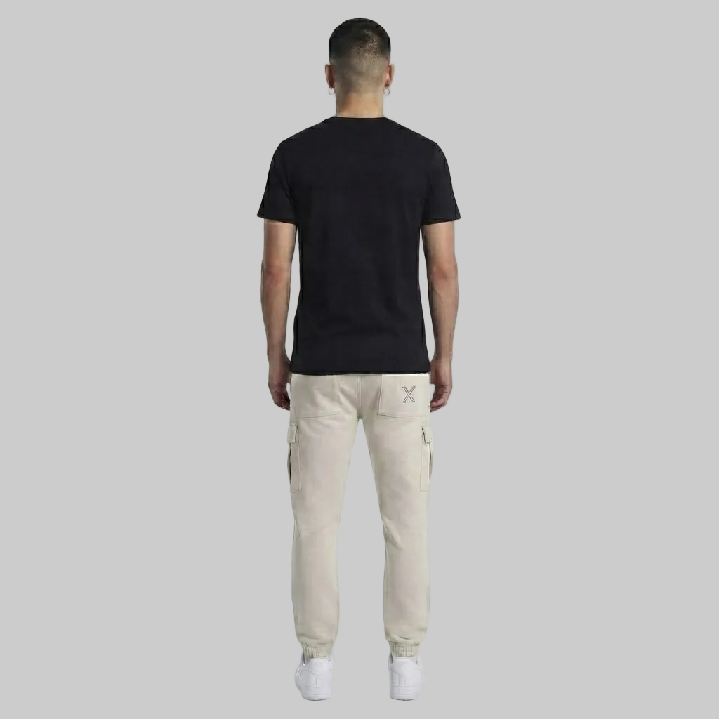 Utility Cargo Pants – Beige (Men)