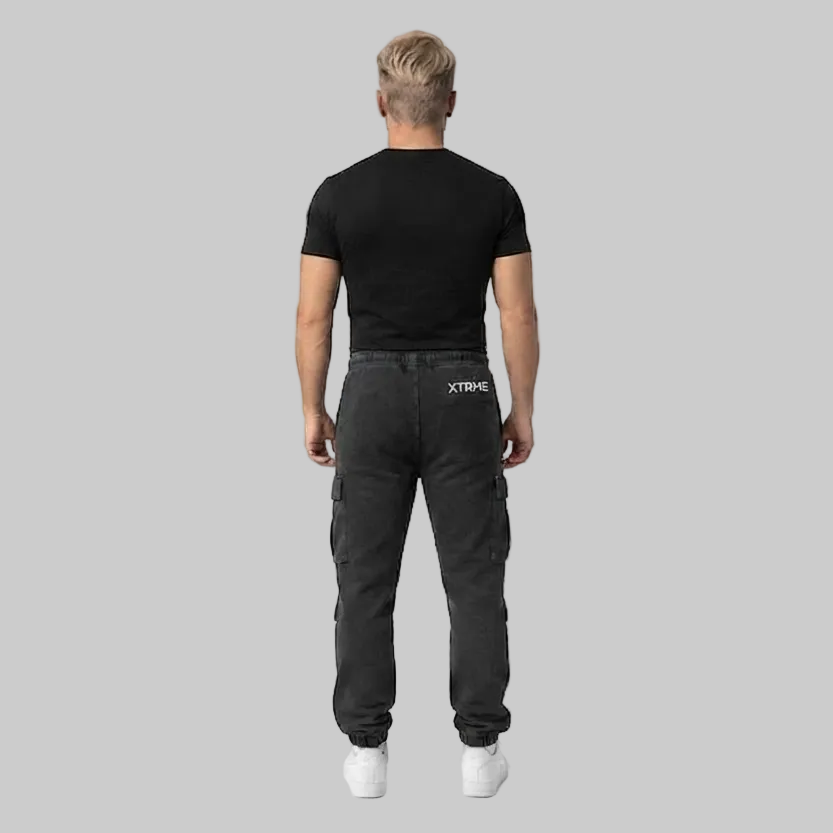 Utility Cargo Pants – Dark Gray (Men)