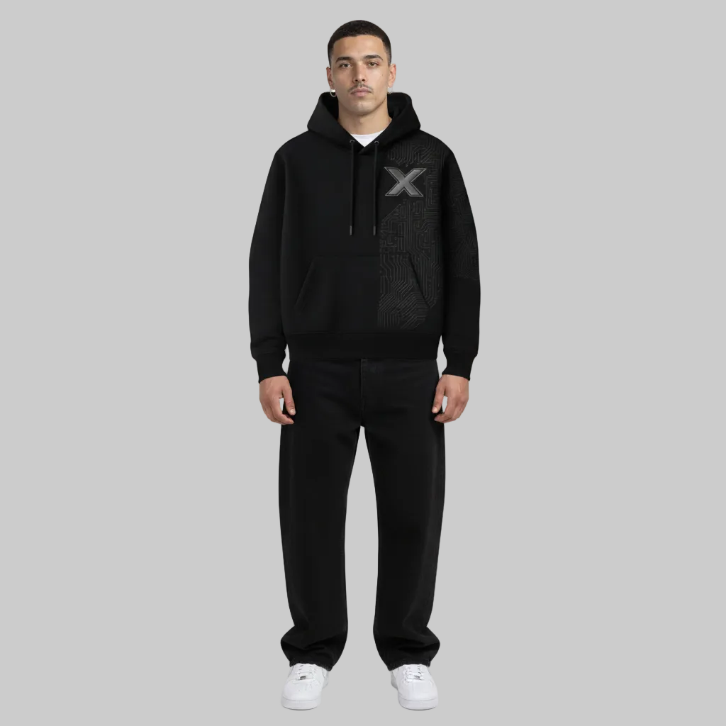 hoodie x dominion black