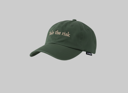 Military Green “Take the Risk” Cap — Women’s Edition