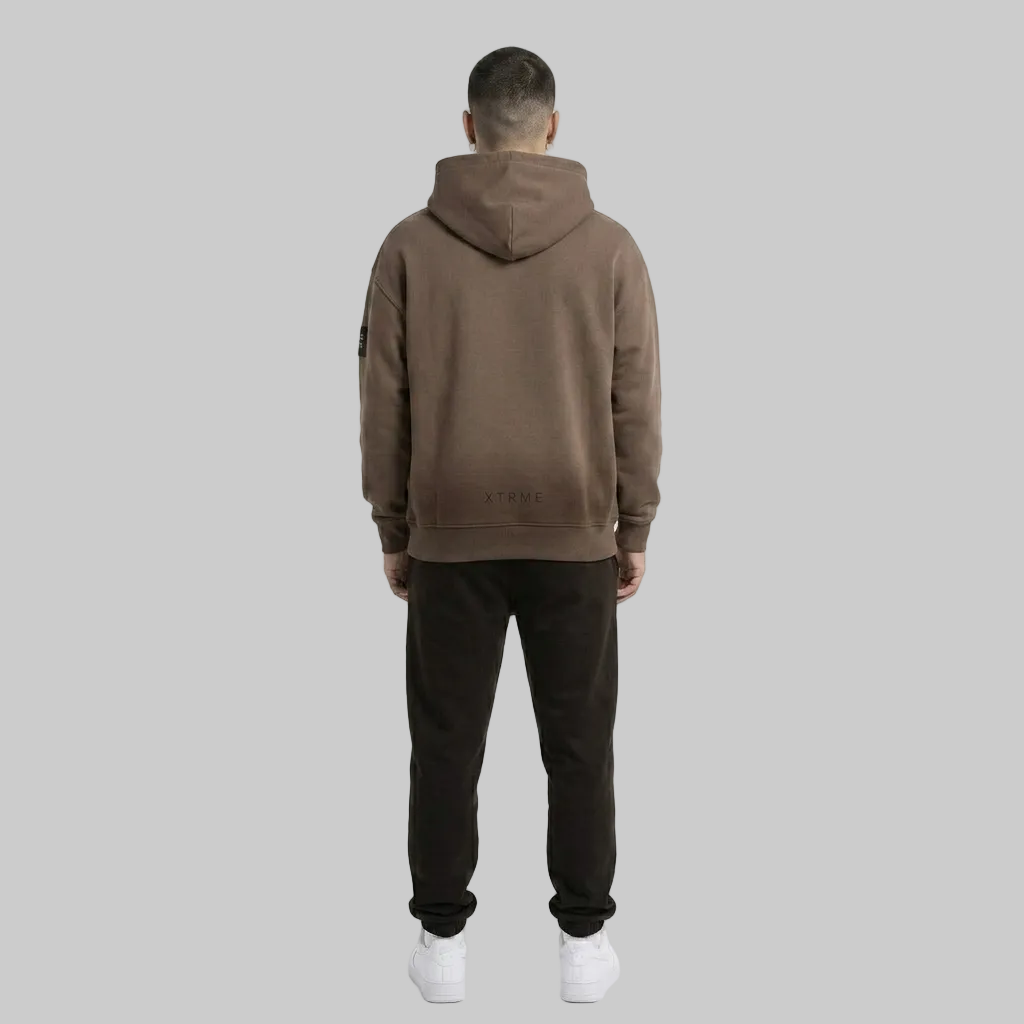 Think X Hoodie – Chocolate Brown (Men)