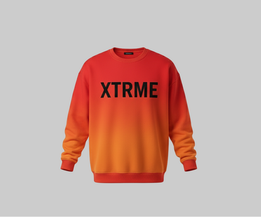XTRME Ember Fade Oversize Sweater