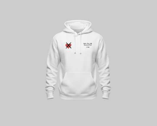XTRME White Hoodie — “Heart X” Edition