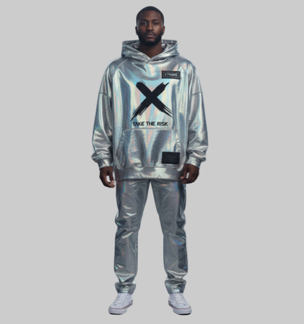 Neon Edge Reflective Hoodie