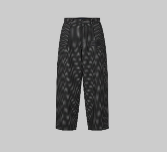 XTRME Grey–Black Striped Straight-Leg Trouser — Men’s Edition
