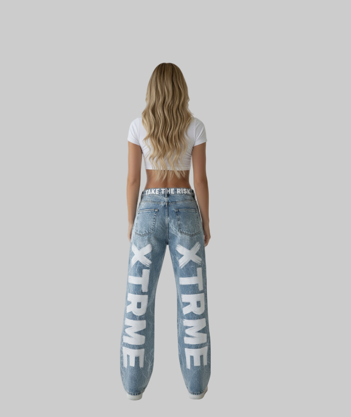 Take The Risk Denim - Grey