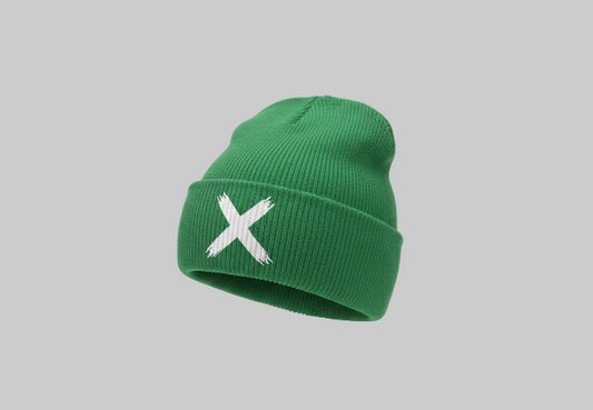 XTRME Green Knit Beanie — Unisex Edition