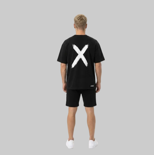 Brush X T-Shirt – Black (Men)