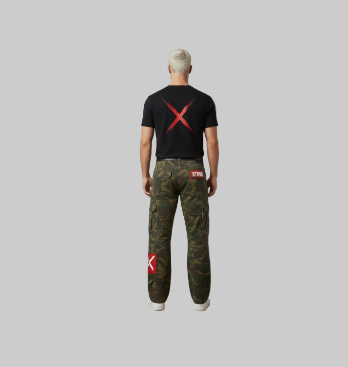 XTRME Military Green Cargo Pants — Men’s Edition