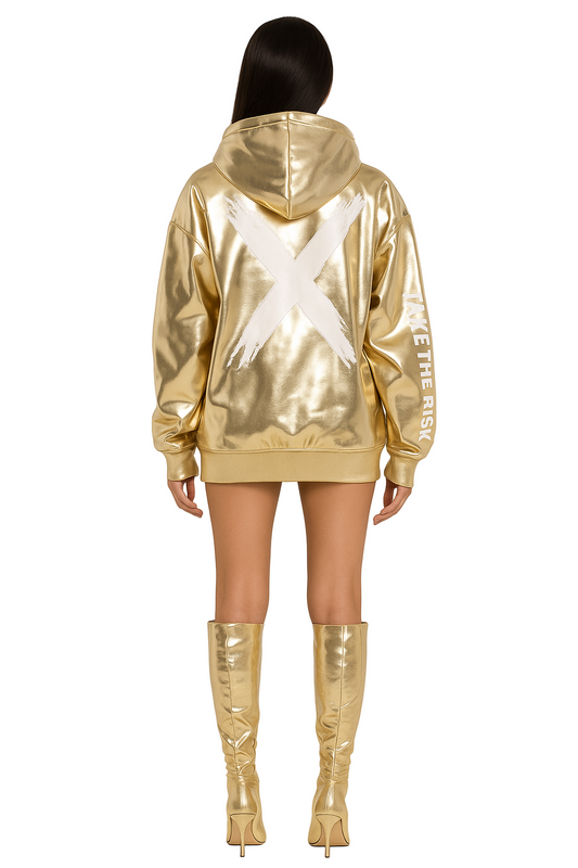 Hoodie Gold Chrome Era