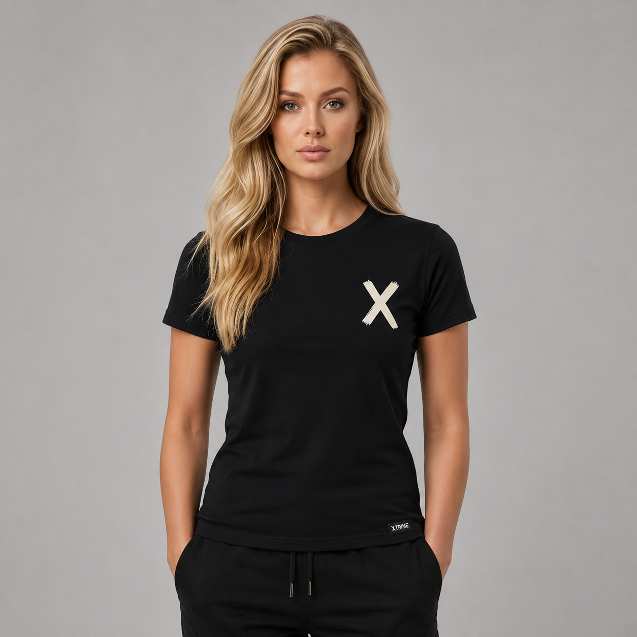 Signature X T-Shirt – Black (Women)