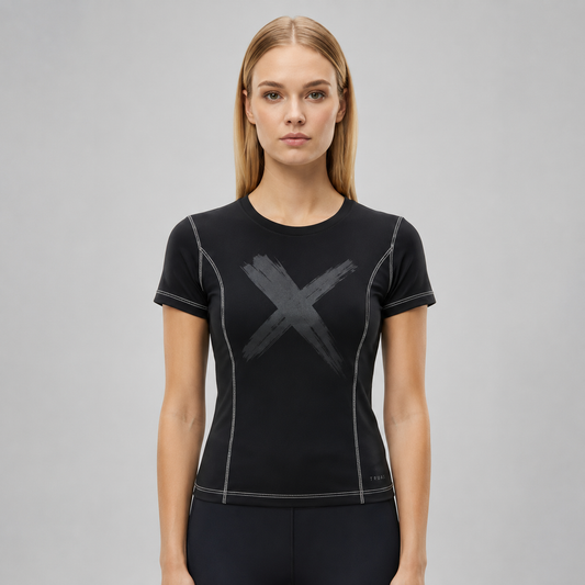 Contour X T-Shirt – Black (Women)