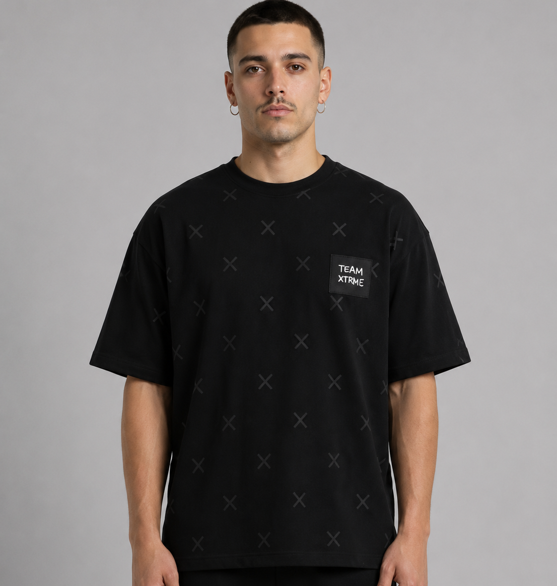 Pattern X T-Shirt – Black (Men)