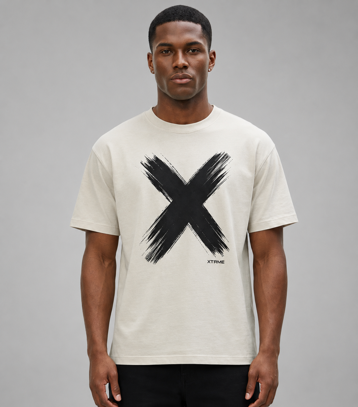 Signature X T-Shirt – Beige (Men)