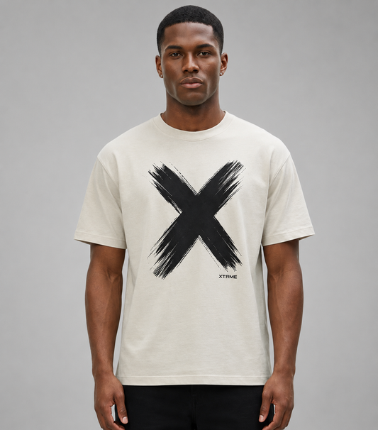 Signature X T-Shirt – Beige (Men)