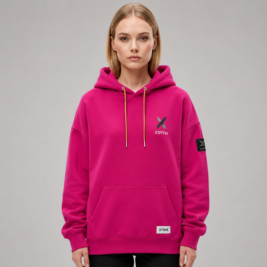 Cross Identity Hoodie – Fuchsia (Women)