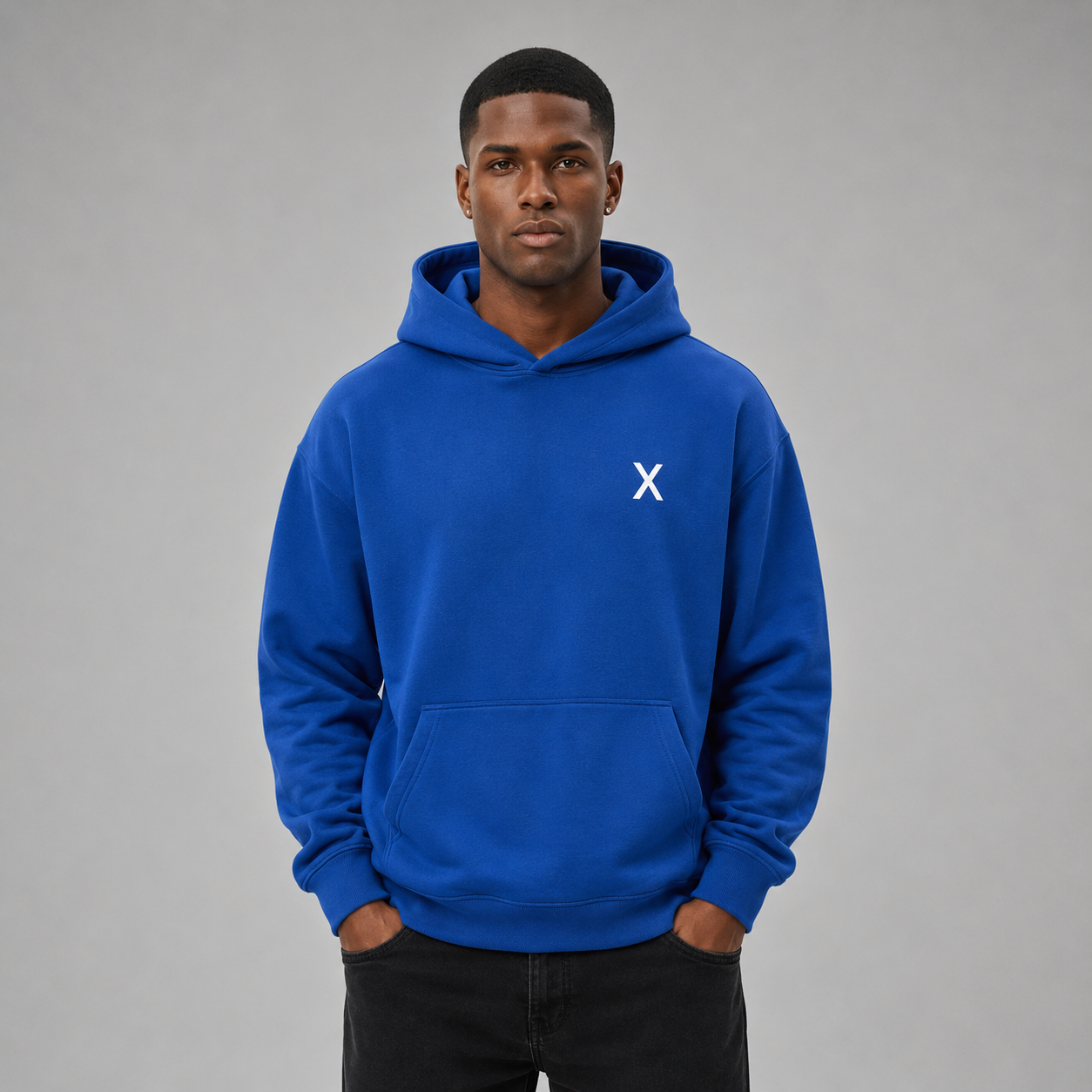 Think XTRME Hoodie – Cobalt Blue (Men)