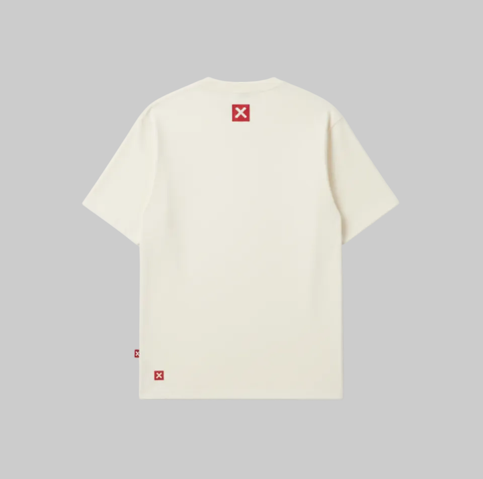 Boxing Bear Tee – Beige