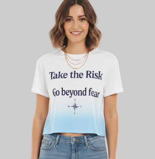 XTRME Follow The X Blue Fade Tee