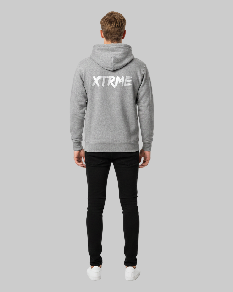 XTRME Silver Mark Grey Hoodie — Women’s Edition