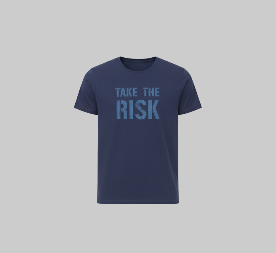 XTRME Take The Risk Navy Tee — Men’s Editio