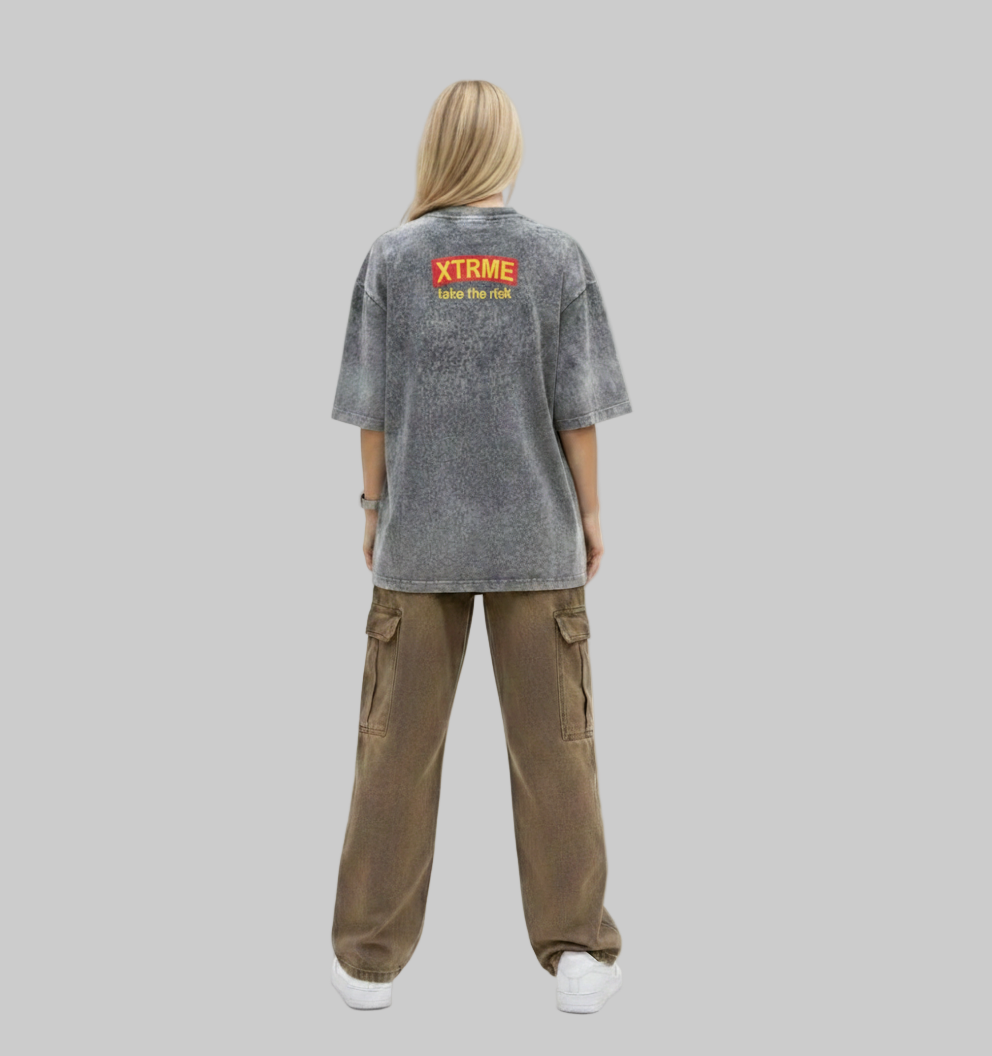 Oversized Tee – Grey