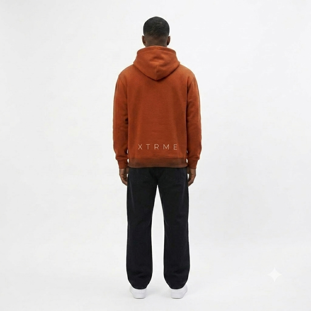 No Risk No Story Hoodie – Burnt Orange (Men)