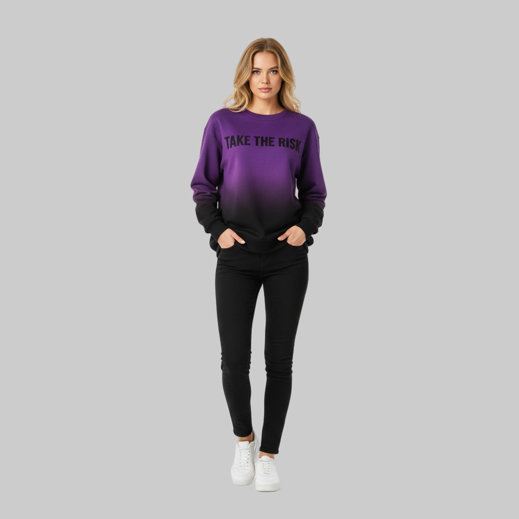 XTRME Midnight Fade Oversize Sweater — Women’s Edition