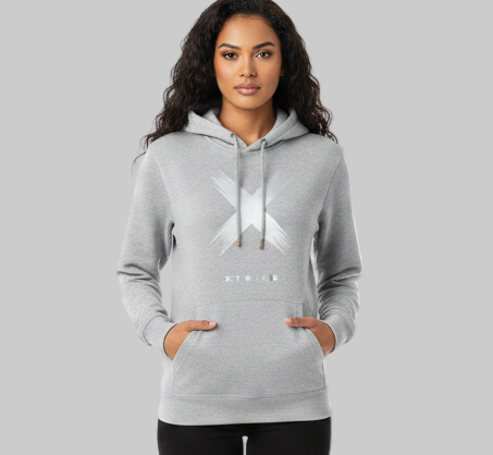 Silver Mark Hoodie – Grey