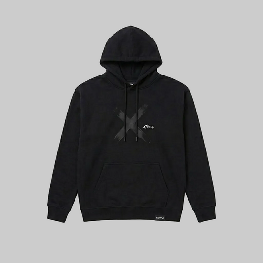 Midnight Stroke Hoodie – Black (Men)