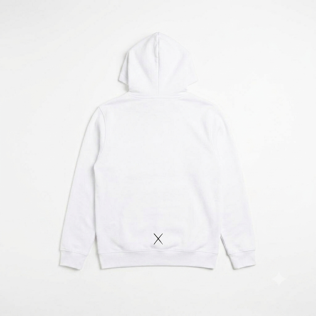 No Risk No Story Hoodie – White (Men)