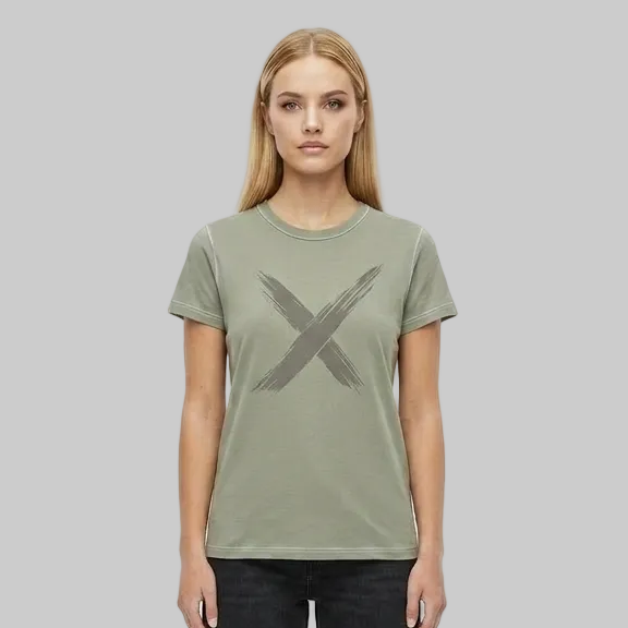 Shadow X T-Shirt – Military Green (Women)