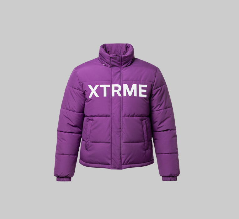 XTRME Purple Puffer Jacket